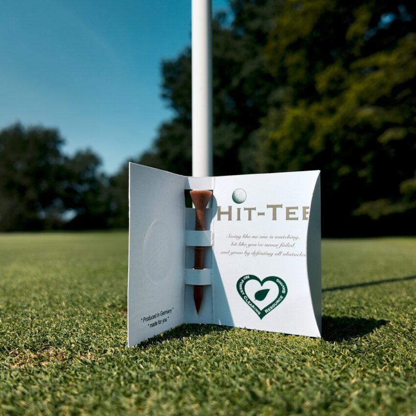 Golf Tee in Gift-Tee Package for Giveaways